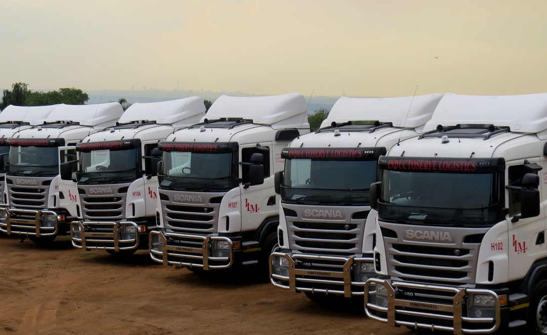 Simkap Logistics truck on the road